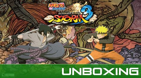namco naruto box unboxing