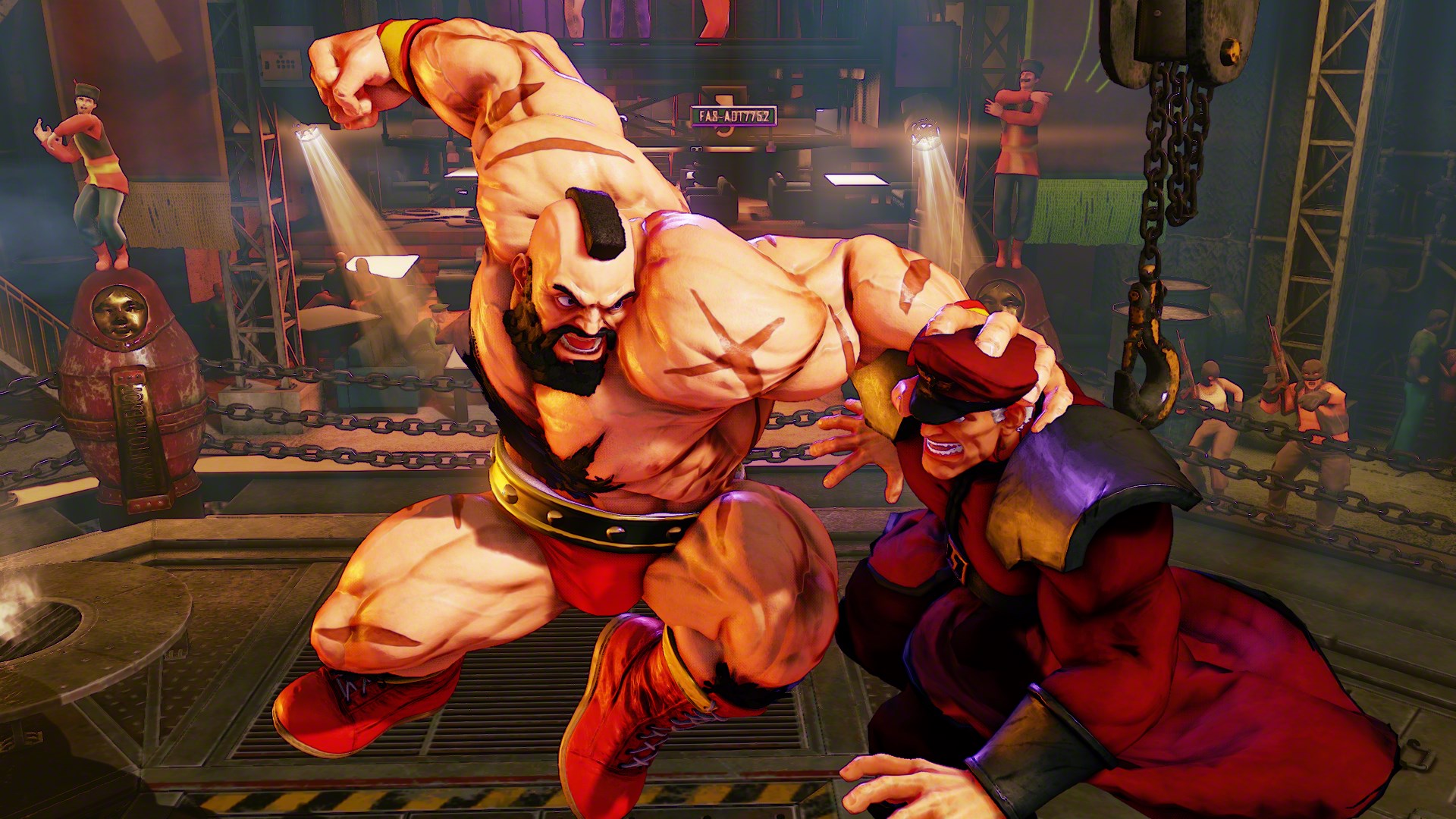 Look at this body of iron! Worship Zangief's Color 1-10 for Outfit 2! 🤼‍♂️